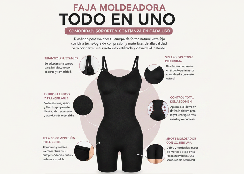 Shaping bodysuit